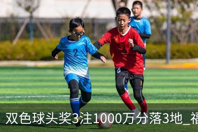 双色球头奖3注1000万分落3地 福运奖913万注